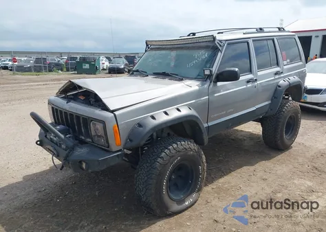 2001 Jeep Cherokee Limited/Sport from USA, damaged, VIN 1J4FF58S21L523140